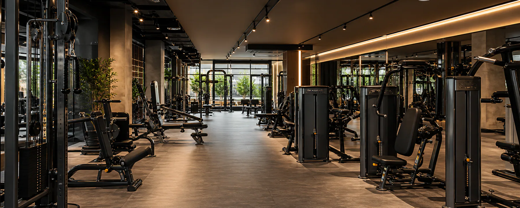 Attrezzature fitness professionali con strutture metalliche su disegno