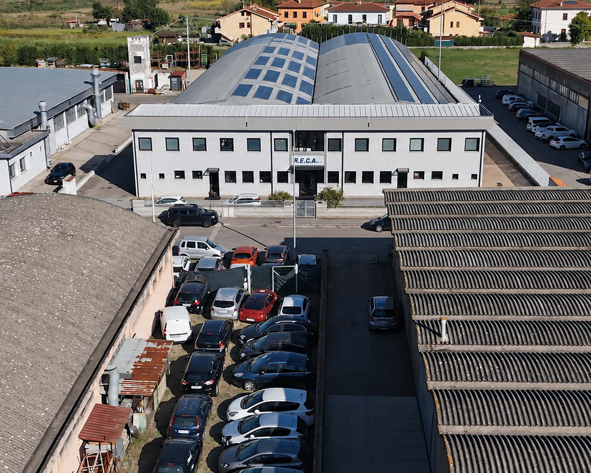 Stabilimento produttivo RECA a Pontedera con impianto fotovoltaico