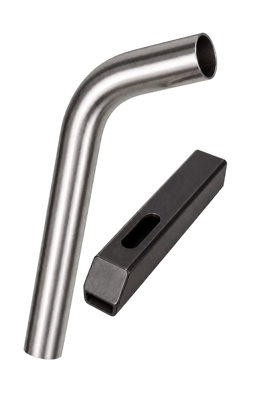 Tubo tondo curvato e tubolare quadro sagomato realizzati da RECA